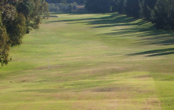 1st Hole – Par 4 (287 metres)